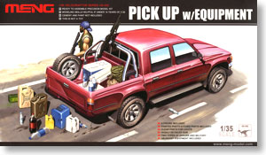 Pick Up w/Equipment (Plastic model)