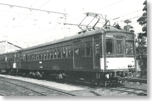 国鉄 クモハ42 裾リベット1列(クモハ42001) 未塗装板状キット 2両セット (2両・組み立てキット) (鉄道模型)
