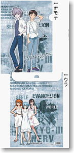 Rebuild of Evangelion 2 Pocket Clear File (A) Shinji & Kaworu (Anime Toy)