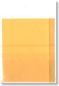 Orange Film for Interior Light (Wide Use) (Model Train)