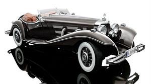 メルセデスベンツ 500K スペシャルロードスター 1934年/ブラウン (ミニカー)