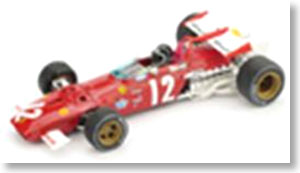 フェラーリ 312B 1970年オーストリアGP 優勝 #12 J.Ickx ドライバーフギュア付き (ミニカー)