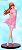 Sundy -Ice cream-colored summer- One-piece color: Strawberry (PVC Figure) Item picture1