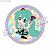 Pikuriru! Hatsune Miku Rubber Coaster -Sweets Time- (Anime Toy) Item picture1
