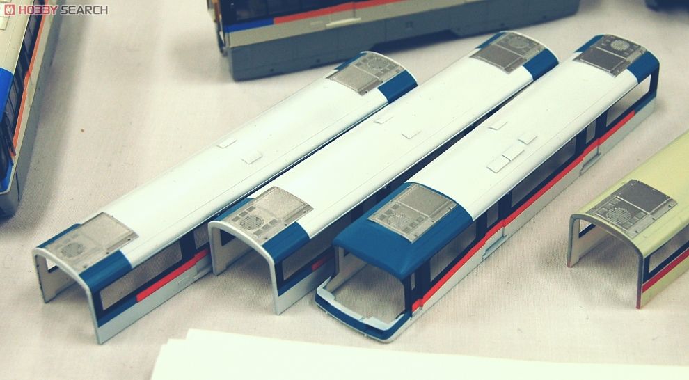 東京モノレール 1000形 (ディスプレイモデル) 新塗装 6両/レール入セット (塗装済みキット) (鉄道模型) その他の画像2
