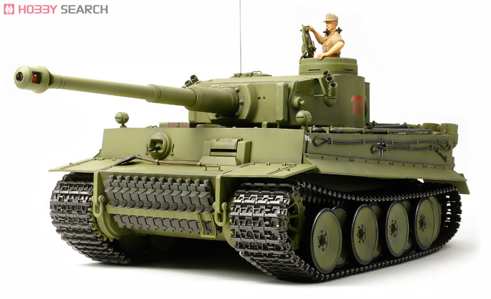 ドイツ重戦車 タイガーI 初期生産型 フルオペレーションセット (4chプロポ付き) (ラジコン) 商品画像1