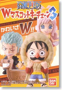 One Piece W Mascot 3 12 pieces (Shokugan)