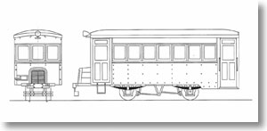九十九里鉄道 キハ103 (鋼製仕様) 単端式気動車 (組み立てキット) (鉄道模型)
