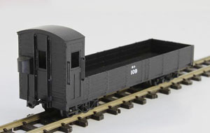 (HOe) Kusakaru Electric Railway HOTO100 II Freight Car (Unassembled Kit) (Model Train)