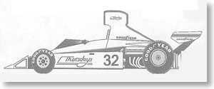 BT44B RAM Racing 1976 (レジン・メタルキット)