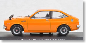トヨタ スターレット 1200SR 1973 (オレンジ) (ミニカー)