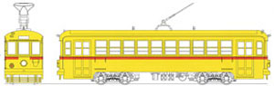 16番(HO) 都電 6000形 タイプA (組み立てキット) (鉄道模型)