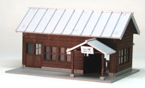 *HO Scale Size Rural Station House `Japanese Style` (Unassembled Kit) (Model Train)
