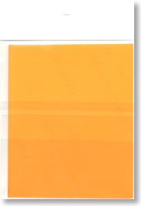 Deep Orange Film for Interior Light (Wide Use) (Model Train)