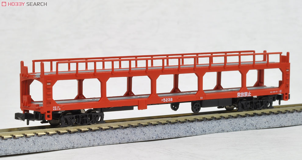 ク5000 車運車 (スタンダード塗装・Nスケール乗用車6台入) (2両セット) (鉄道模型) 商品画像3