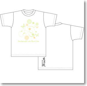 Hotarubi no Mori e T-shirt Mask Whtie L (Anime Toy)