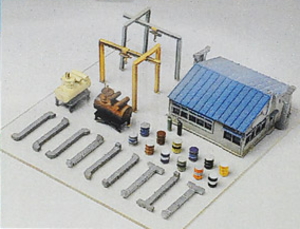Factory Annexed Structure A (Unassembled Kit) (Model Train)