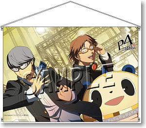 Persona 4 Yu & Yosuke & Kuma B2 Tapestry (Anime Toy)