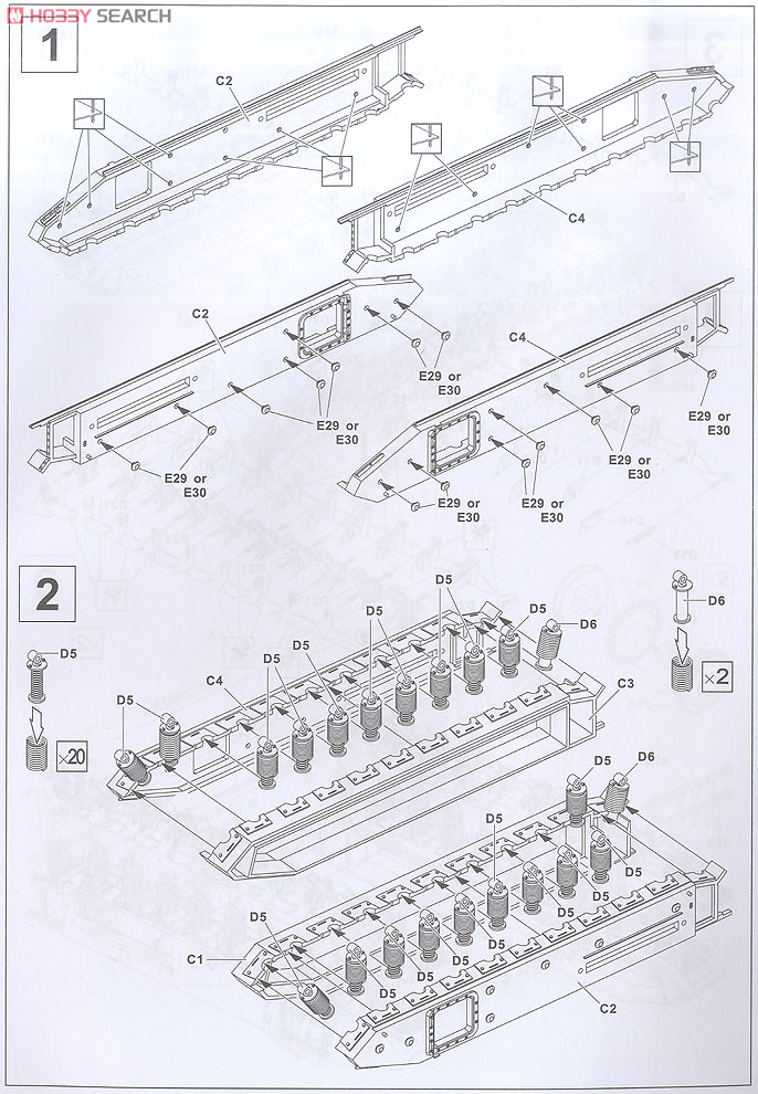 Churchill Infantry Tank Mk.6 w/QF75mm Gun (Plastic model) Assembly guide1