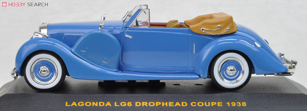 ラゴンダ LG6 ドロップヘットﾞ クーペ 1938 (ブルー) (ミニカー) 商品画像1