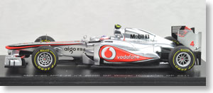 マクラーレン MP4-26 2011年 ハンガリーGP 優勝 (GP参戦200戦 ) #4 J.Button (ミニカー)