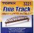 Fine Track Double Track Curved-Chord Truss Bridge Set (F) (with 2 Concrete Piers/Red) (Model Train) Package1