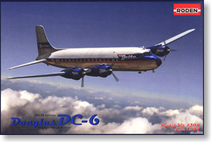 ダグラス DC-6 四発旅客機 1950年代 (プラモデル)