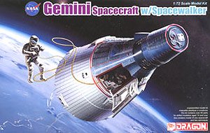 Gemini Spacecraft w/Spacewalker (Plastic model)