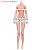 One Sixth - 27S (BodyColor / Skin Light Pink) [Body Make Up & Partition Line Cut Model] (Fashion Doll) Item picture1