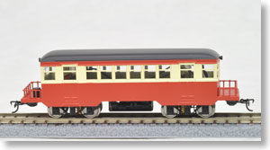 [Limited Edition] Ogoya Railway Kiha2 Diesel Car with Carrier (Red Frieze Board) (Pre-colored Completed) (Model Train)