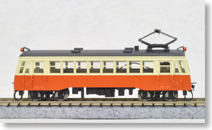 [Limited Edition] Hitachi Electric Railway Electic Car Moha13 (Before Conversion) with Pantograph, with Crew Room Door (Cleam/Vermilion) (Pre-colored Completed) (Model Train)