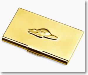 Smile Slime Card Case Gold hm(Hagure Metal) (Anime Toy)