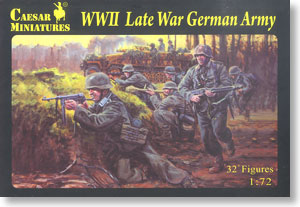 WWII Late War German Army (Plastic model)