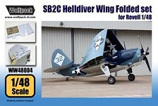 SB2C Helldiver Wing Folded set (Plastic model)