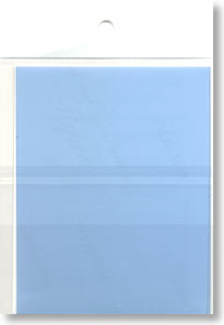 Dilute Blue Film for Window (Model Train)