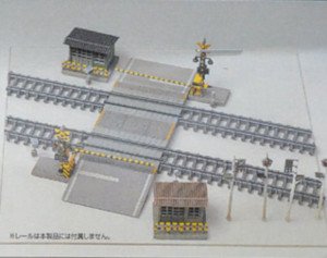 踏切セット (組み立てキット) (鉄道模型)