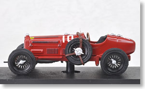 アルファ・ロメオ P3 1934年タルガ・フローリオ 優勝 (No.10) ドライバー:A. Varzi (ミニカー)