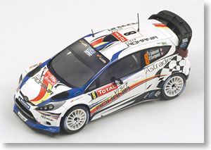 フォード フィエスタRS WRC 2012年 ラリーモンテカルロ6位 #8 ドライバー:F.Delecour/D.Savignoni (ミニカー)