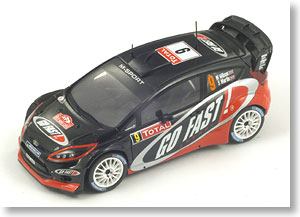 フォード フィエスタRS WRC 2012年 ラリーモンテカルロ11位 #9 ドライバー:M.Wilson/S.Martin (ミニカー)