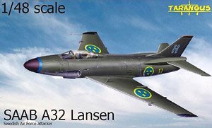 サーブ A32A ランセン 対地・対艦攻撃機 (プラモデル)
