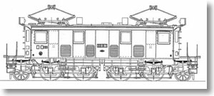 国鉄 ED19形 II 1号機 電気機関車 (組立キット) (鉄道模型)