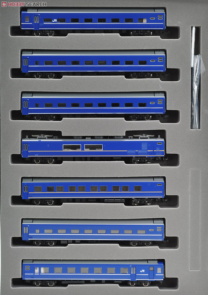 JR 24系25形 特急寝台客車 (あさかぜ・JR西日本仕様) (7両セット) (鉄道模型) 商品画像1