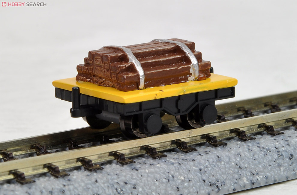 保線用トロッコ 平トロッコ (枕木1個付) (2両セット) (鉄道模型) 商品画像5