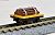 Track Maintenance Lorry (Flat) w/Railroad Tie (2-Car Set) (Model Train) Item picture5