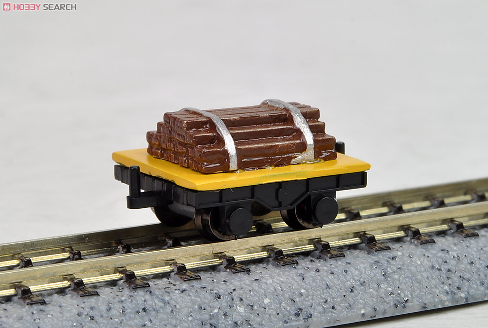 保線用トロッコ 平トロッコ (枕木1個付) (2両セット) (鉄道模型) 商品画像6