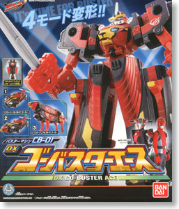 Buster Machine CB-01 DX Go-Buster Ace (Character Toy) Package1
