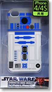スターウォーズ iPhone4/4S 共用 キャラクターハードジャケット R2-D2 (キャラクターグッズ)