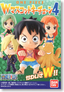 One Piece W Mascot 4 12 pieces (Shokugan)