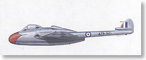 D.H Vampire T.30 - Australian Air Force (Plastic model)
