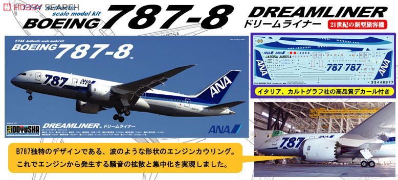 ボーイング 787-8 ANA ドリームライナー (プラモデル) その他の画像3